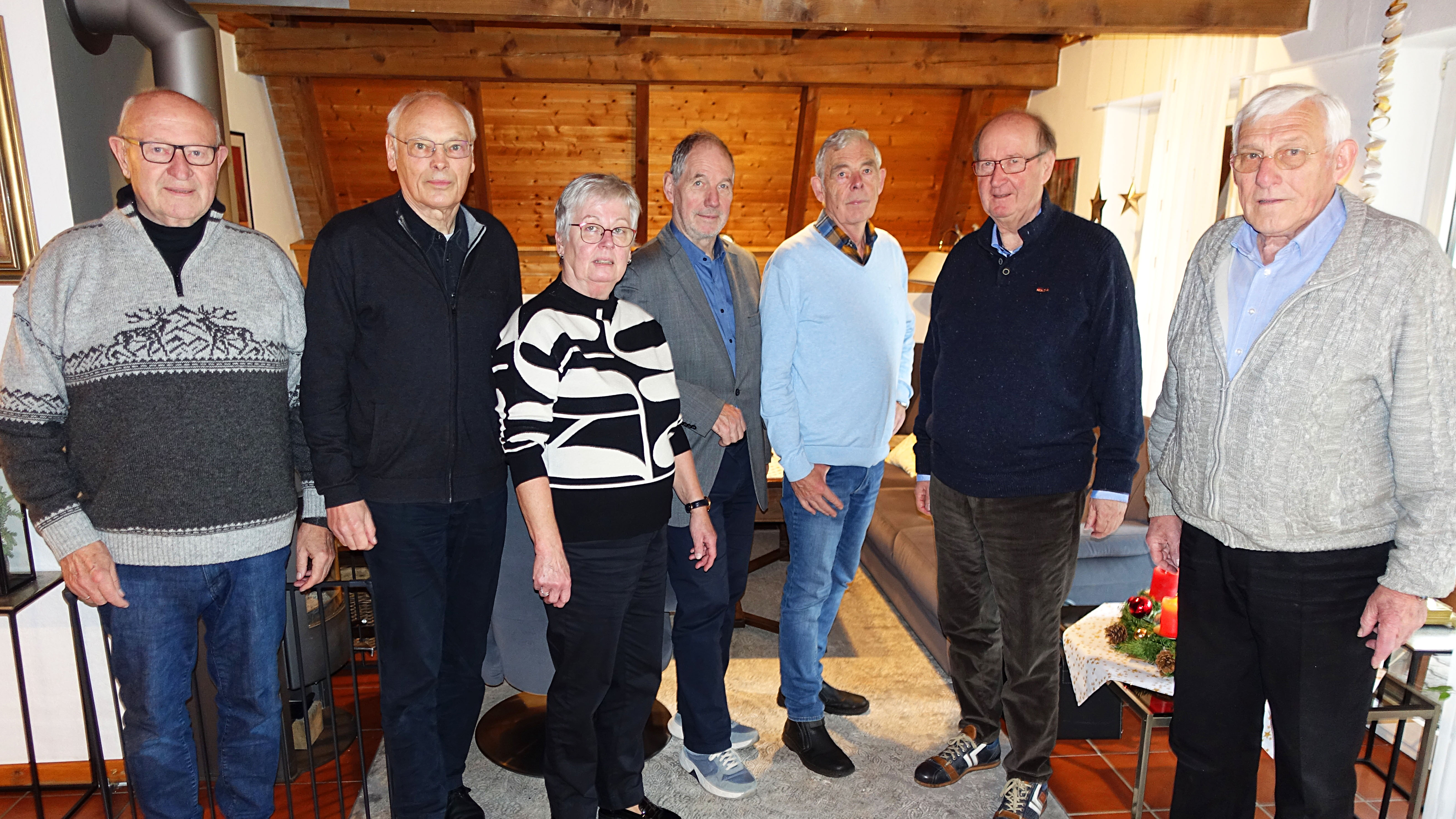 v.links Gisbert Dödtmann, Hans Hoymann, Marianne Albers, Dr. Karl Quade, Helmut Hüttig, Hans-Werner Engel, Hermann Nordmann
