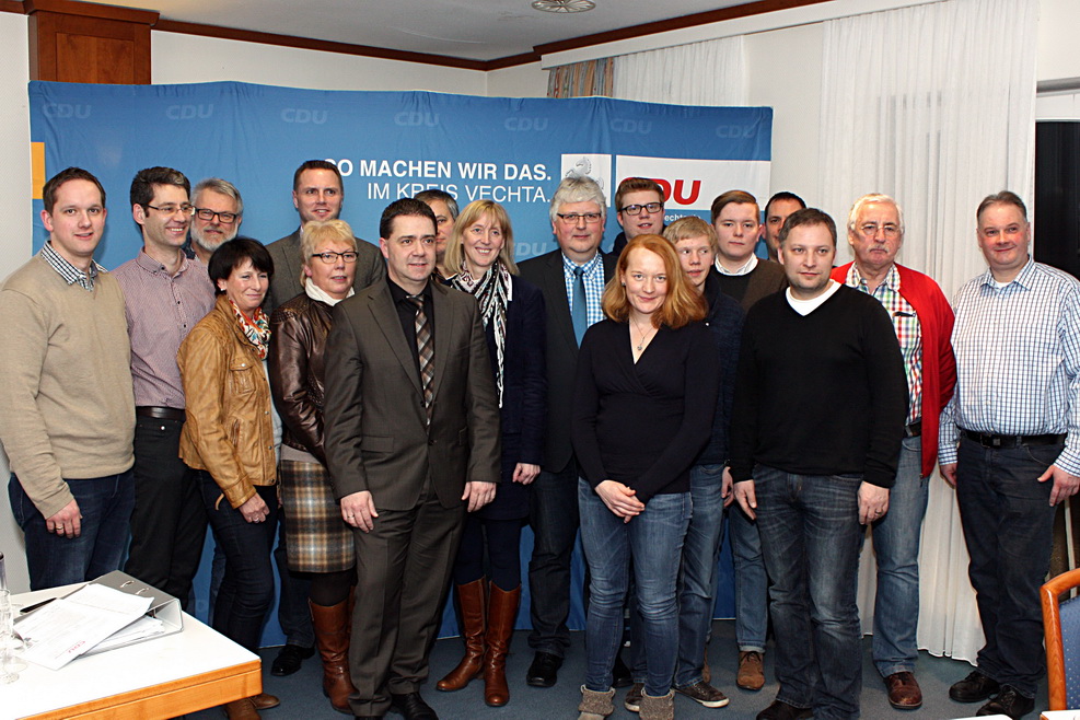 CDU-Vorstand mit den Beisitzern